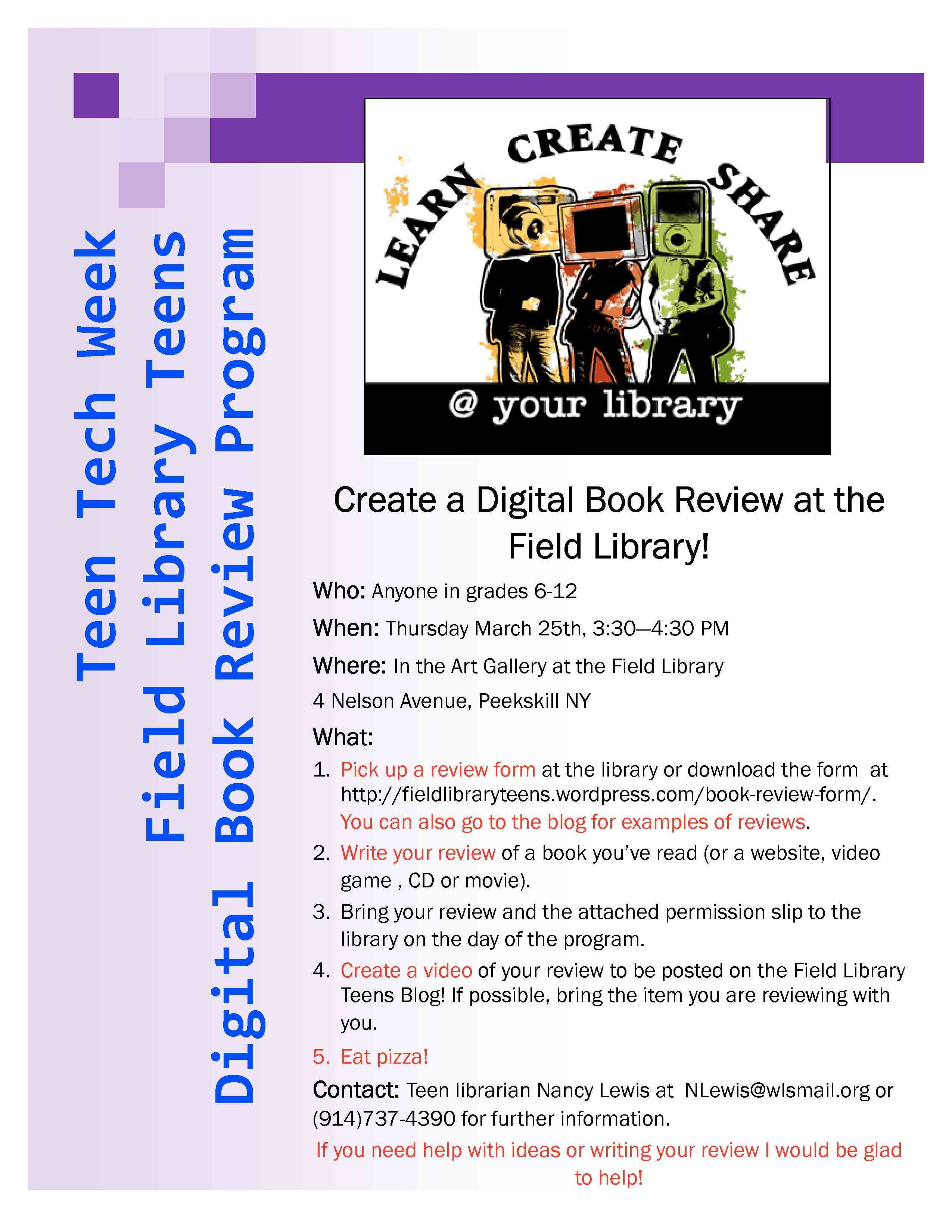 Ed Spicer Teen Book Reviews 67